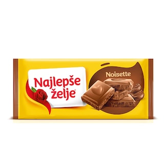 Cokolada noisette Najlepse zelje 180g