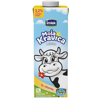 Mleko ster.3.2%mm D3/AD TB Moja krav1L