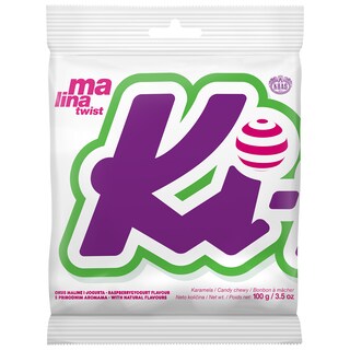 Bombone Ki-Ki twist malina-jog 100g