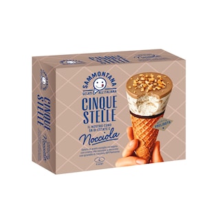 Sladoled Stelle nocciola 4x60g