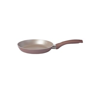 Alum. tiganj 20cm Roze srebro