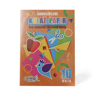 Kolaz papir B5 samolepljivi S-Cool