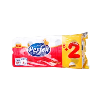 Toalet papir troslojni Perfex 8+2