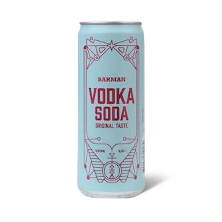 Vodka soda Barman 0.33L