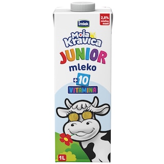 Moja kravica junior UHT mleko 2.8%mm 1l