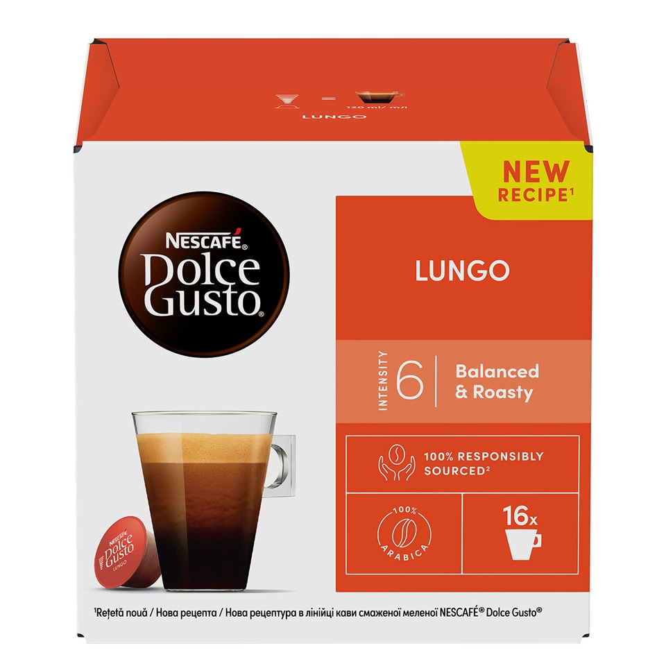 Dolce Gusto Kafa Dolce Gusto Lungo Nescafe 89,6g Maxi