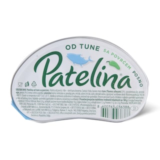 Pasteta od tune -povrcem Patelina 60g