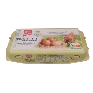 Dom.jaja iz slobodnog uzgoja Premia 10/1