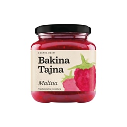 Ekstra dzem malina Bakina Tajna 375g