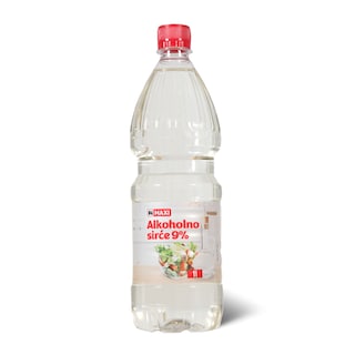 Sirce alkoholno 9% Maxi 1l