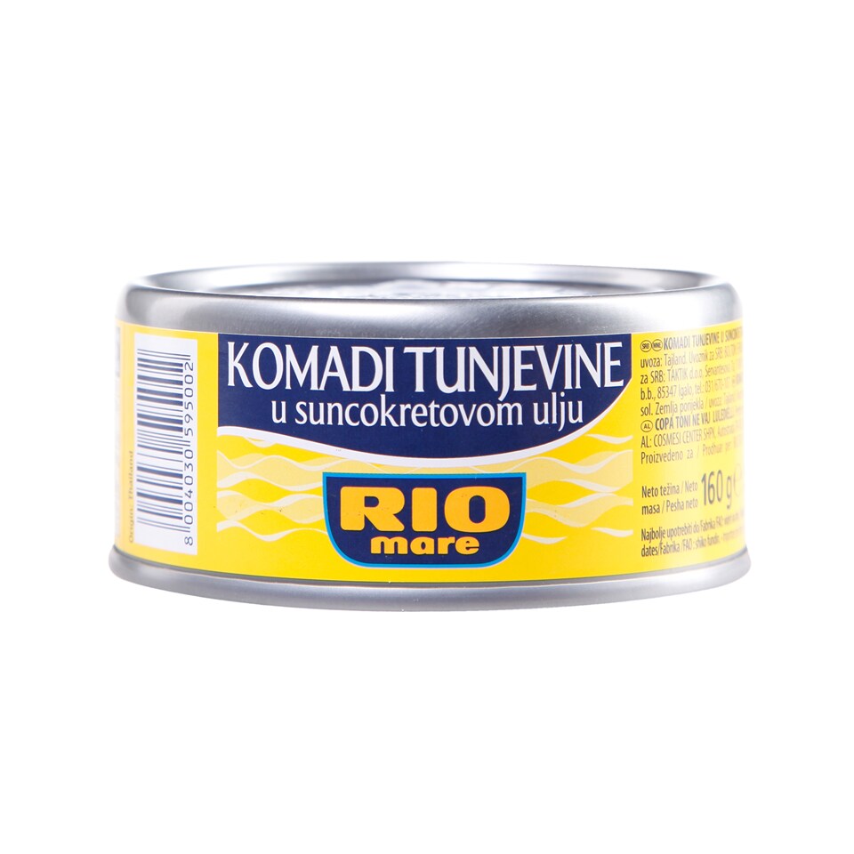 Rio Mare Tunj u suncokretovom ulju 160g