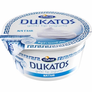 Jogurt cvrsti 9.7%mm Dukatos 150g