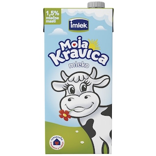 Imlek Moja Kravica mleko ster. 1.5% 1L TP