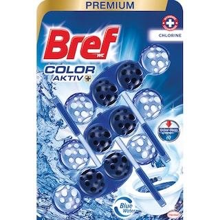 WC osv.Bref  Blue act. Chlorin 3x50g