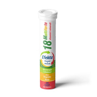 Sumece tablete Efekta 18 Multiforte vit
