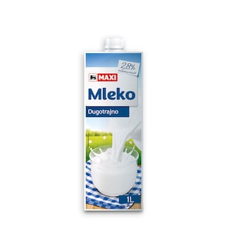 Mleko sterilizovano Maxi 2,8%mm 1l