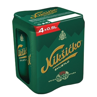 Pivo Niksicko limenka 4x 0.5l