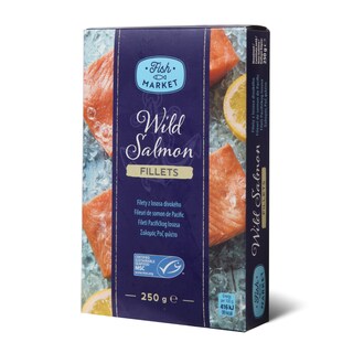 Smrz.divlji losos Fish Market 250g MSC