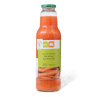 Sok od sargarepe Delhaize BIO 0.75L