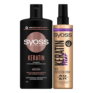 Sampon Syoss Keratin 440ml+Heat 200ml