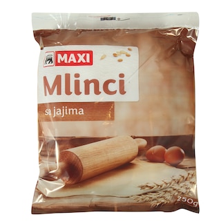Mlinci sa jajima Maxi 250g