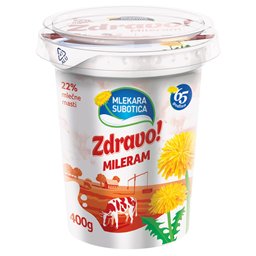 Mileram 22%mm Zdravo 400g