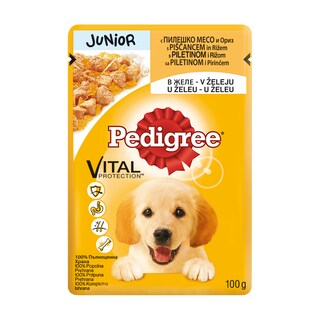 Hrana za pse kesa  Pedigree Junior 100g