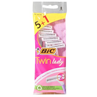 Brijac zenski Twin Lady BIC 5+1