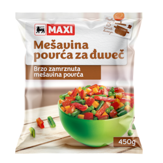 Smrznuta mesavina djuvec Maxi 450g