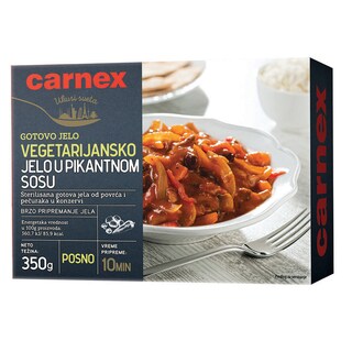 Vegetarijansko jel.u pikantnom sosu 350g