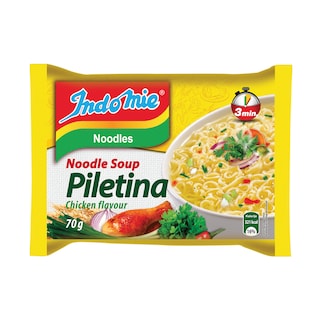 Supa instant nudle ukus pil.Indomie70g