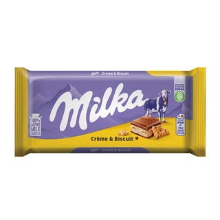 Cokolada cream&biscuit Milka 100g