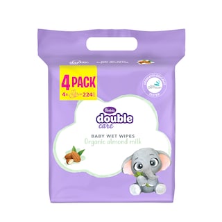 Vlazne maram.badem 4-pack Violeta