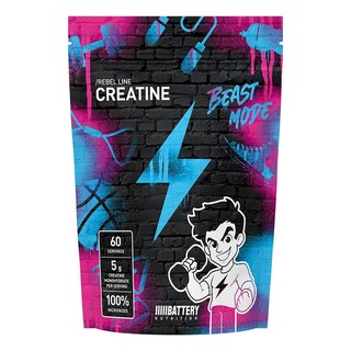 Kreatin Battery Rebel 300g