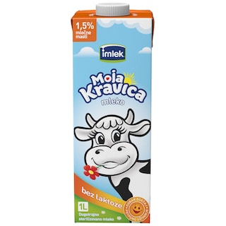 Mleko ster.UHT bez lak.1.5%Moja kr.TB 1l