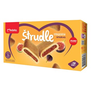 Posna Integr.Strudla smokva Medela 240g