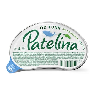 Pasteta od tune -povrcem Patelina 60g