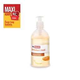 Tecni sapun Maxii med i mleko 500ml