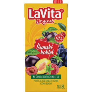 Sok crveni koktel nek.La Vita 2l