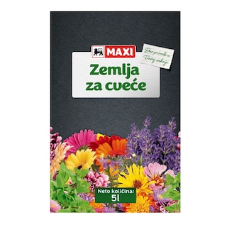 Zemlja za cvece Maxi 5l