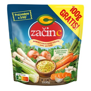 Zacin C 1kg+100g gratis