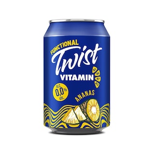Radler Twist Ananas 0% limenka 0.33l