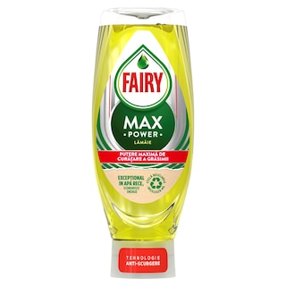 Det.za sud. Fairy Max Power Lemon 650ml