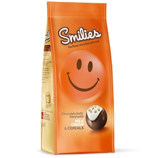 Bombonjera krem i ceralije Smilies 120g