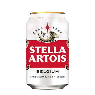 Pivo Stella Artois can 0.33l