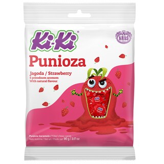 Karamela Punioza jagoda Ki-ki 90gr