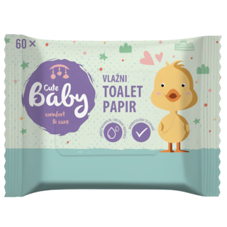Toalet.pap.dec.vlaz.Cute baby 60/1