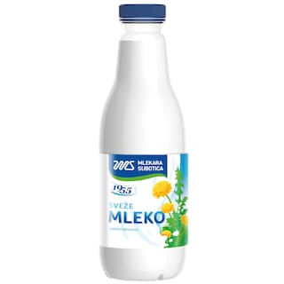 Sveze mleko 2%mm Ml.Subotica 968ml PET