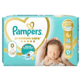 Pampers Premium SMP 0 New Baby 30
