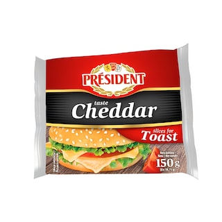 President Cheddar listici 150g